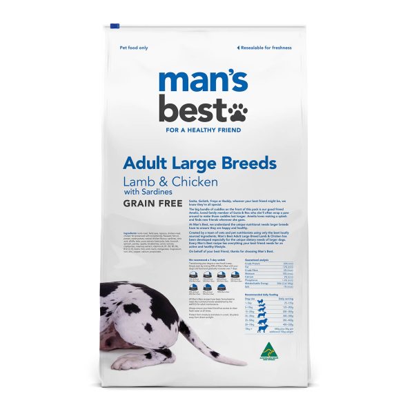 Man's Best Lamb & Chicken (Large Breed) - Image 2