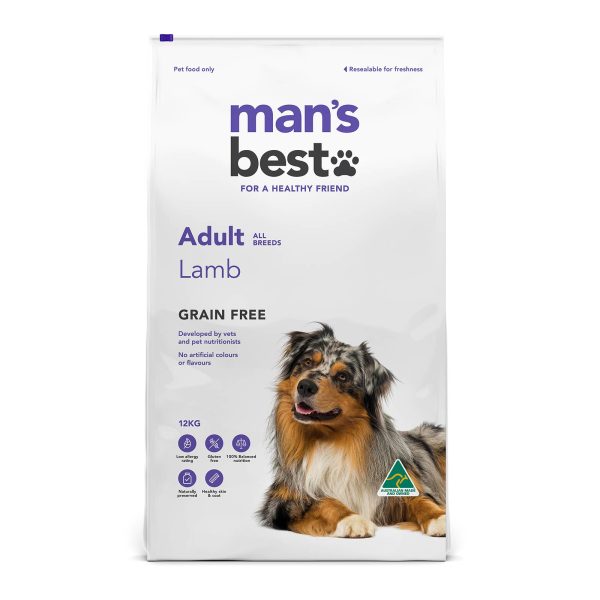 Man's Best Lamb for Adult Dogs